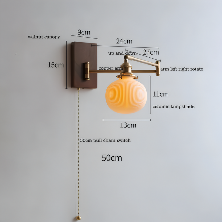 Väggdekoration & belysning: EzyGlow justerbar LED vägglampa med modern design för hemmet.