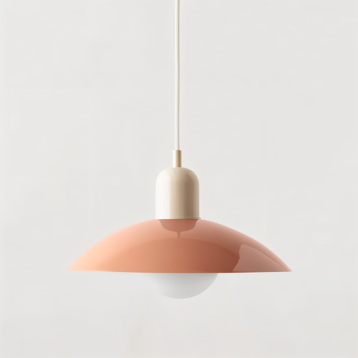 Kupolformad hänglampa, färgglad designlampa, Macaron Pop stil, vardagsrum.