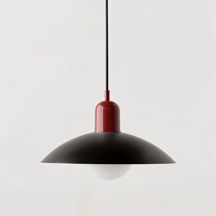 Modern taklampa i Bauhaus-stil, färgglad inomhusbelysning för hem & trädgård.