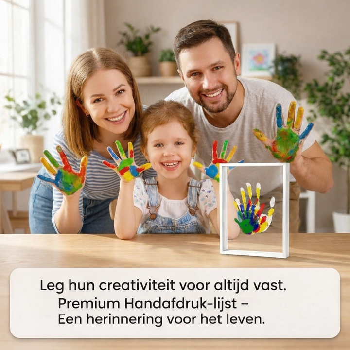 Gör det själv-kit med färgburkar för unika familjeminnen