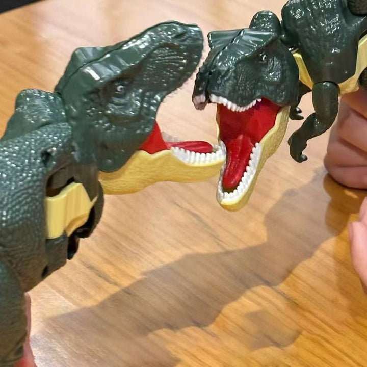 "Färgglad dinosaurieleksak med bitfunktion för barn, interaktiva rörelser, ideal för fantasifull lek för barn 3 år+"