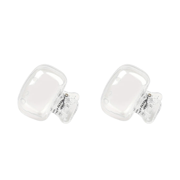 Färgglatt plastfodral för tandborste, set med fem olika färger: genomskinlig, blå, röd, grön, rosa. Perfekt för resor.