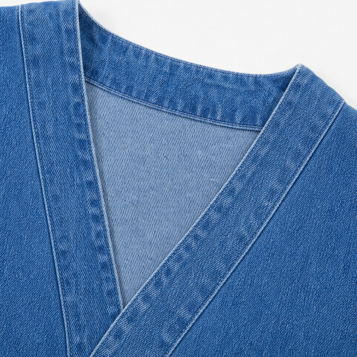 Stilren kragfri damcardigan som kompletterar din vardagsoutfit