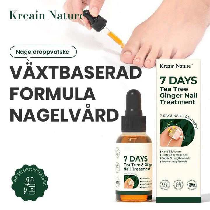 Flaska med magiska nagelreparationsdroppar för starka, friska naglar, djupverkande skönhetsprodukt.