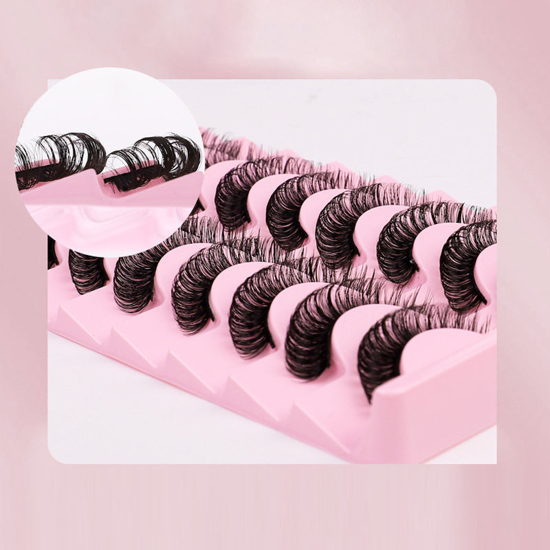 Multifärgad självhäftande eyeliner för kvinnor, enkel applicering, vattentät och kladdfri.