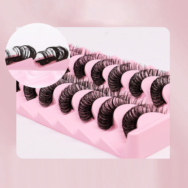 Multifärgad självhäftande eyeliner för kvinnor, enkel applicering, vattentät och kladdfri.