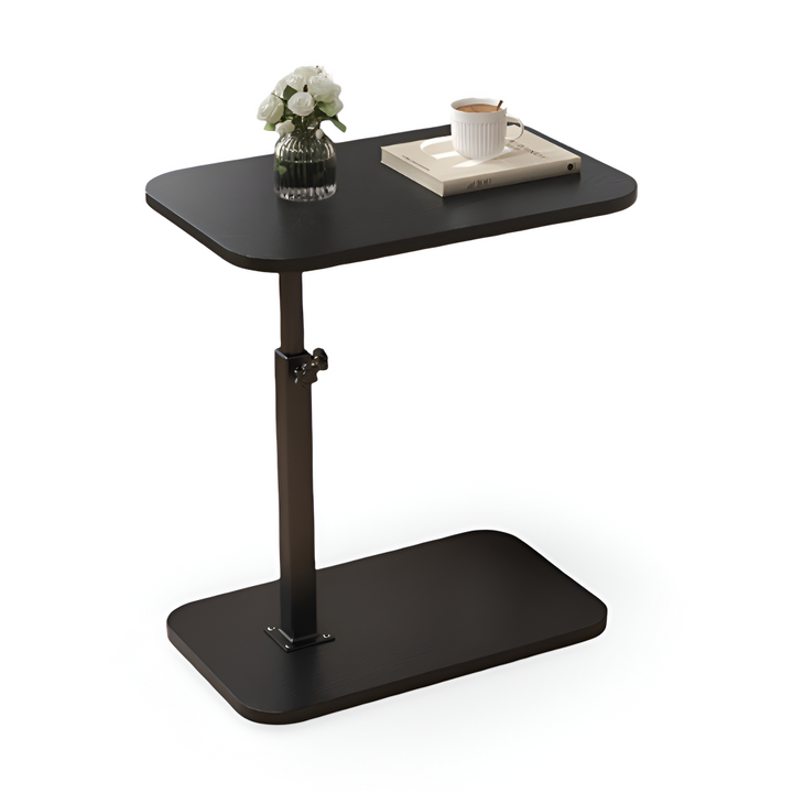 Flexibelt höj- & sänkbart sidobord i modern design, perfekt för vardagsrum och sovrum.