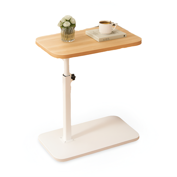Flexibelt möbelval: höj- & sänkbart sidobord för hemmets alla zoner.