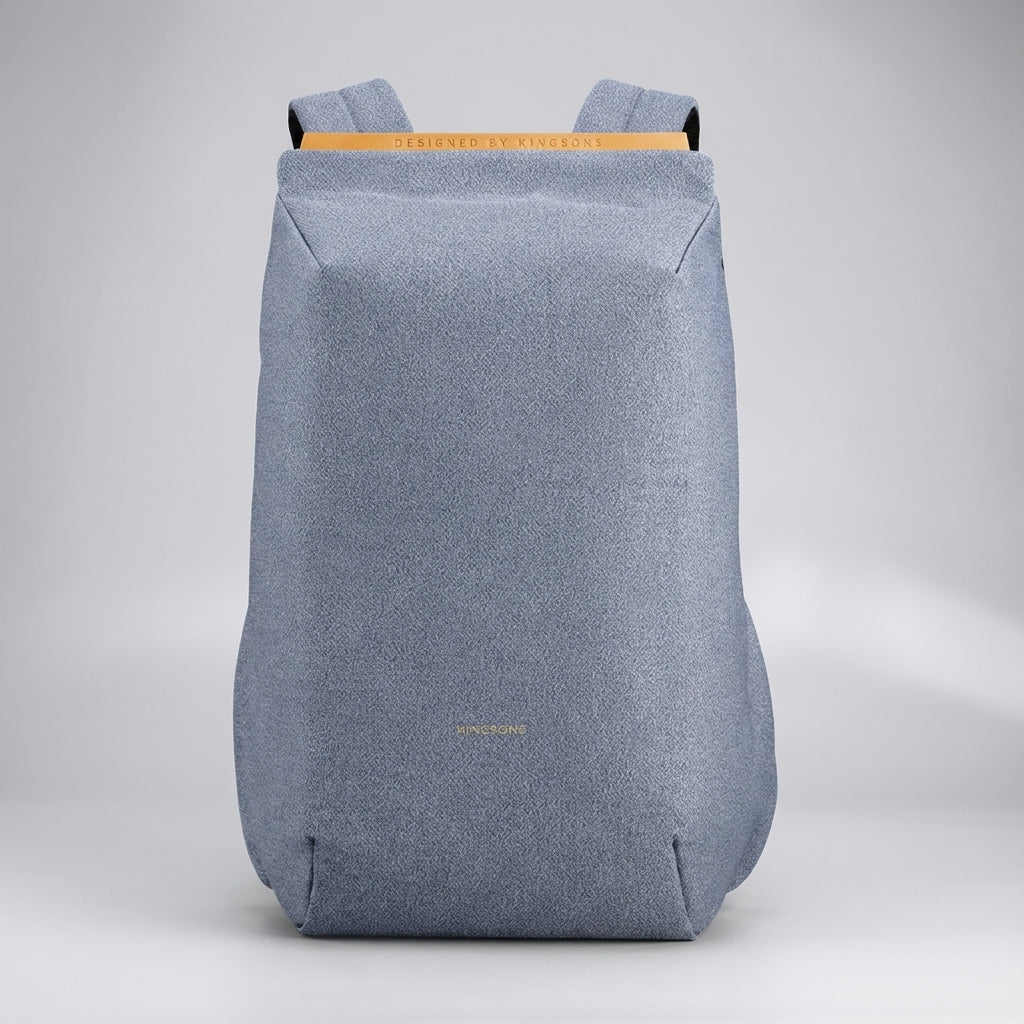 Stilren unisex laptopryggsäck, FlexPorter, för 15-tums bärbar dator. Idealisk för skola & kontor.