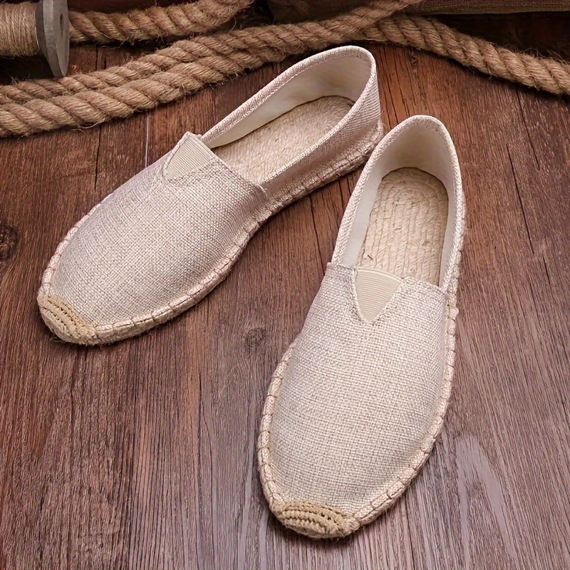 Jackson eleganta herrespadrillos i ljusbeige design, perfekta sommarskor för män.