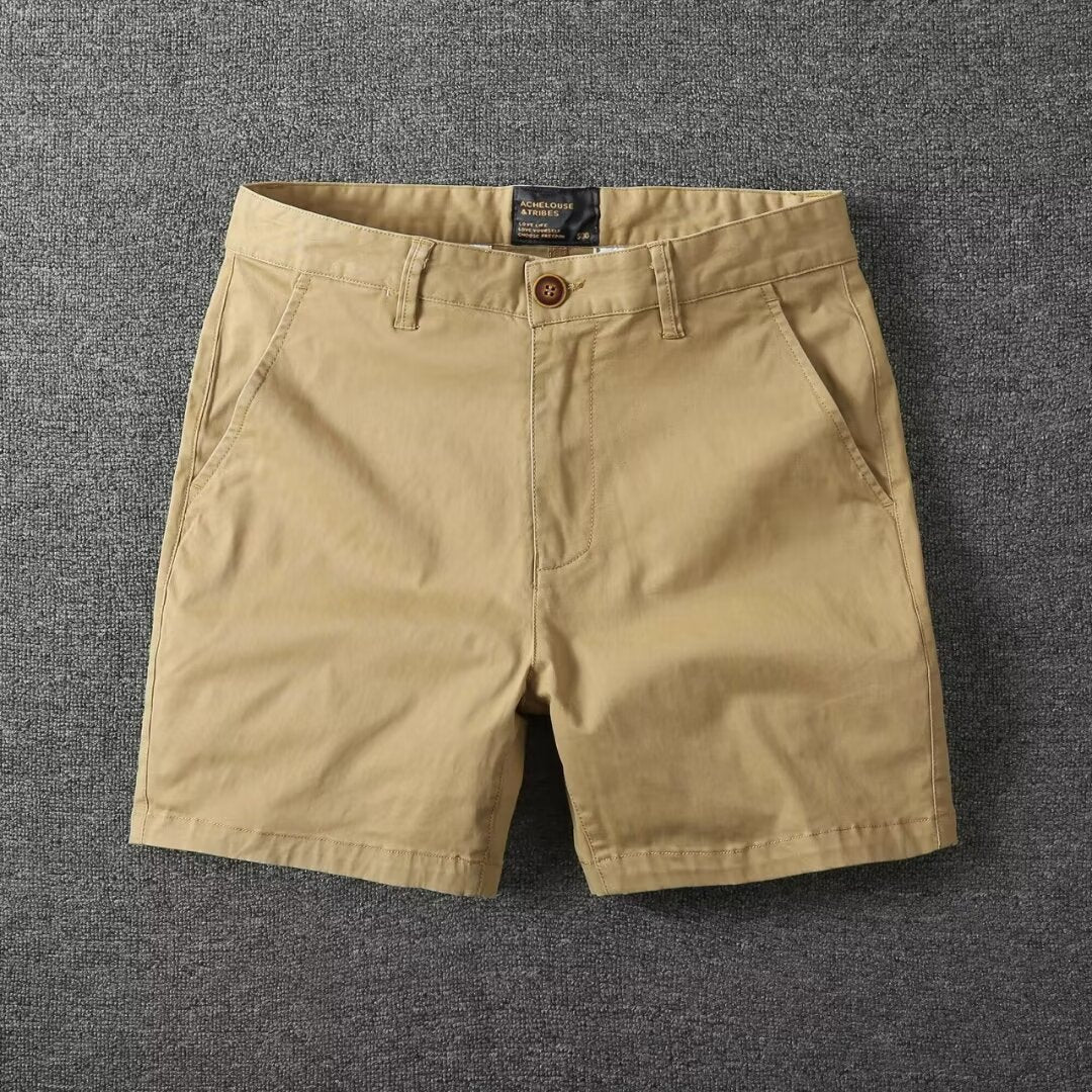 Slim fit herrshorts i snygg modell för varma sommardagar och vardagsmode
