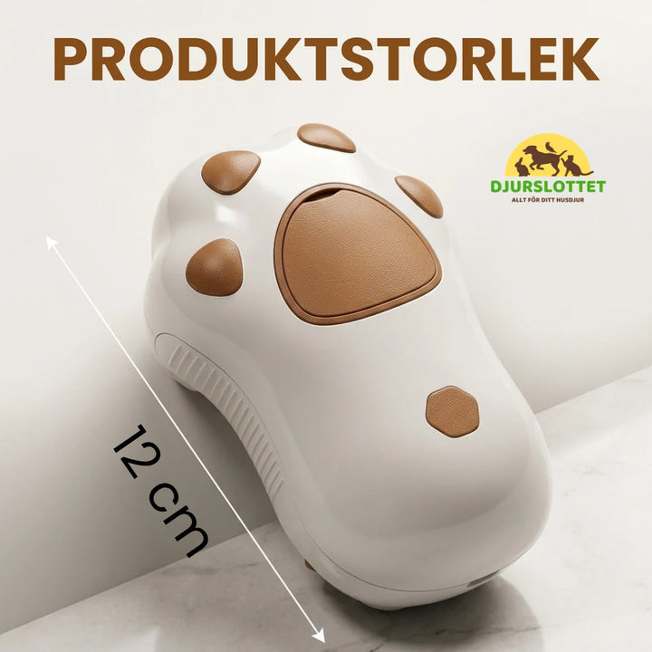 FurFresh husdjursborste med ånga för att effektivt minska fällning och avhårning, samt lösa upp tovor.