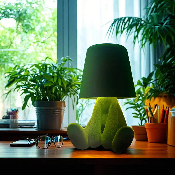 LED-lampa med justerbart ljus som skapar mysig stämning