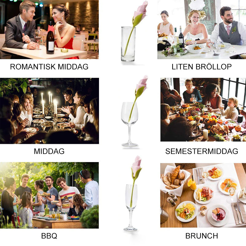 Grön servetthållare med blomdesign och elegant utseende för borddukning, perfekt för alla tillfällen och dekoration.