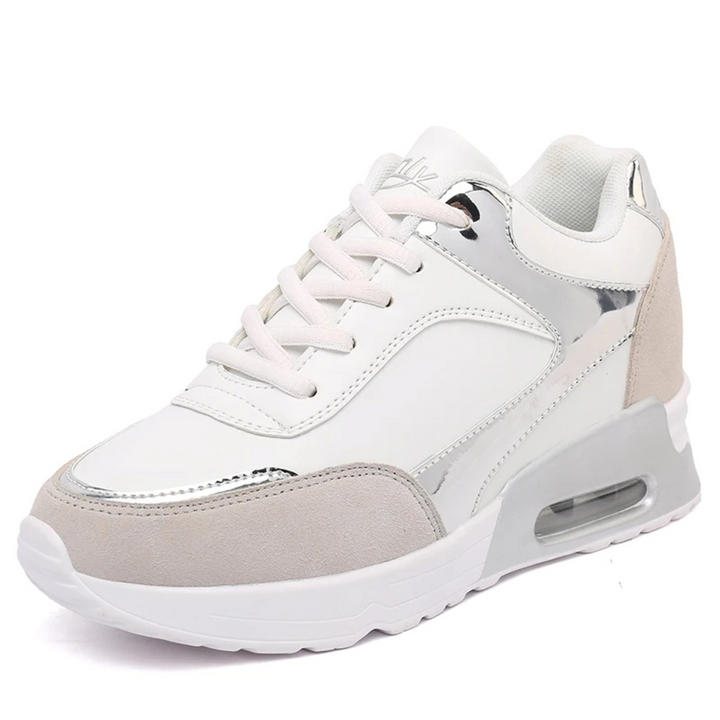 Höga ortopediska damsneakers. Fotvänliga skor som kombinerar stil, komfort och stöd för hela dagen.