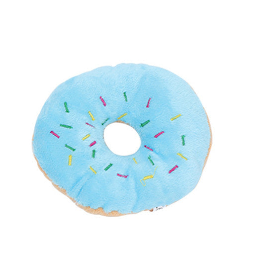 Långvarig tuggleksak, hållbar donut för hundar som behöver sysselsättning. Perfekt för stresslindring och lek.