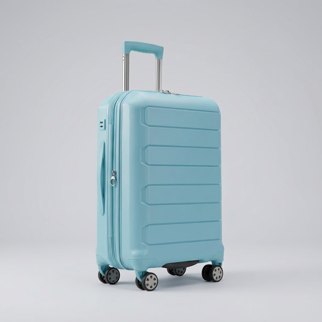 Mångsidig expanderbar hårdskalig resväska för flexibla resor. Smidig spinner och robust design för alla destinationer.