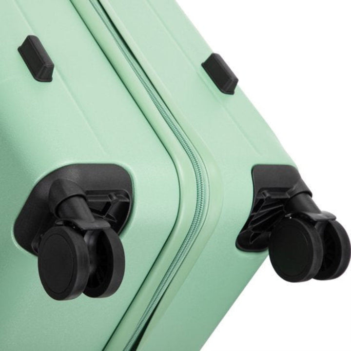 Säker och stilren hårdskalsresväska, en del av ett 2-pack med praktiskt laptopfack för resor.