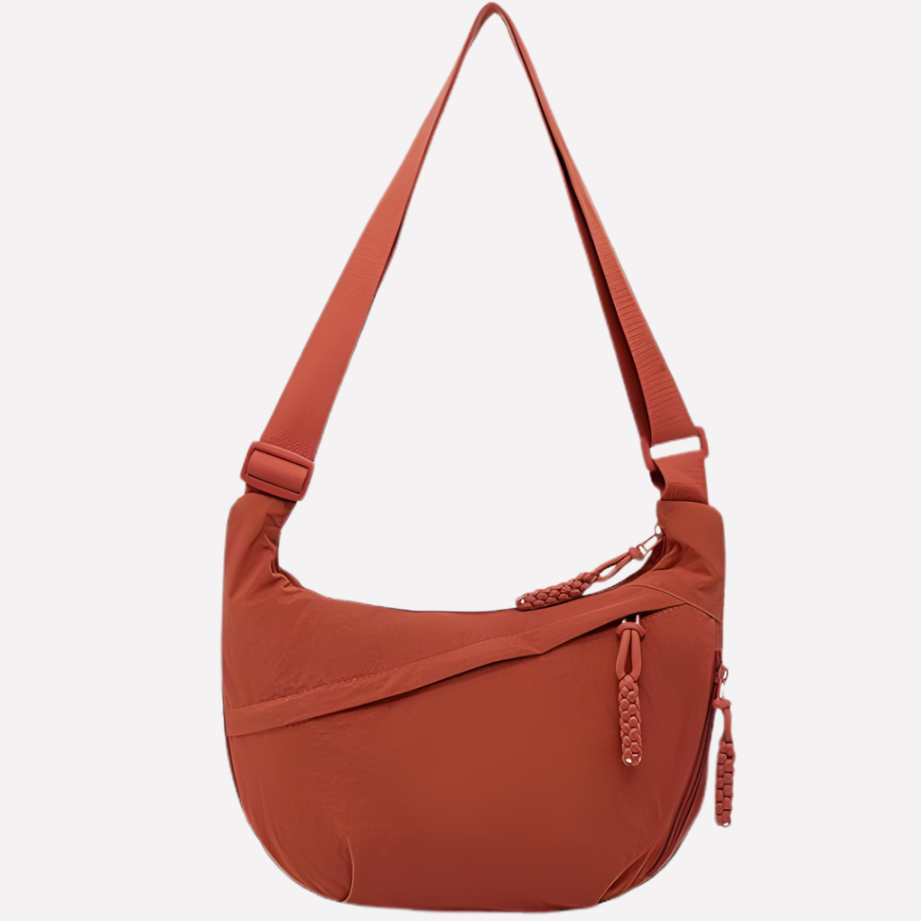 Stilren modeaccessoar damväska buren över axeln som snygg crossbody