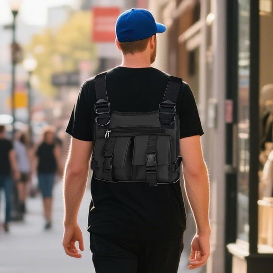 Optimal Dravon löparväst för män, med ergonomisk design och lättviktskonstruktion.