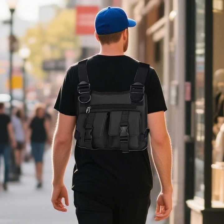 Optimal Dravon löparväst för män, med ergonomisk design och lättviktskonstruktion.