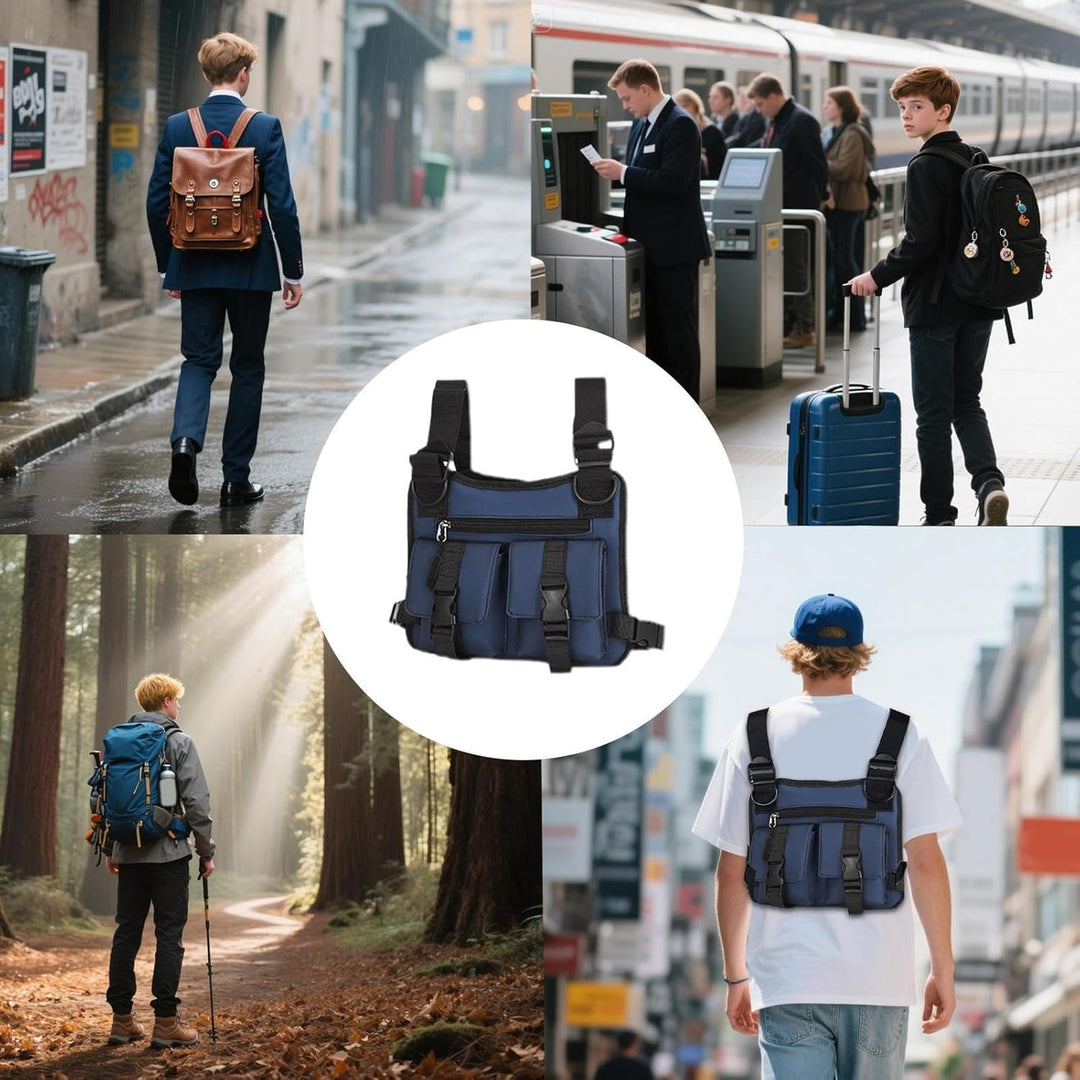 Lätt och funktionell Dravon herr träningsväst, perfekt för löpning och streetwear.