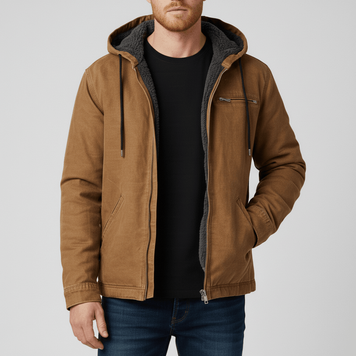 Lager på lager herrjacka 'Luke', en trendig hoodie för casual och aktiva dagar.