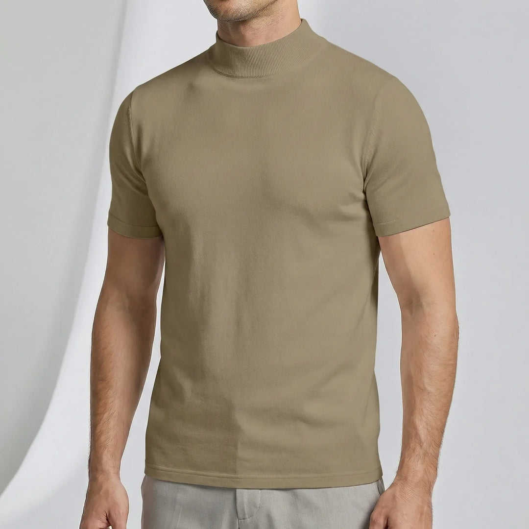 Herr t-shirt Liam kortärmad med polokrage. En sval och stilren överdel perfekt för varma sommardagar.