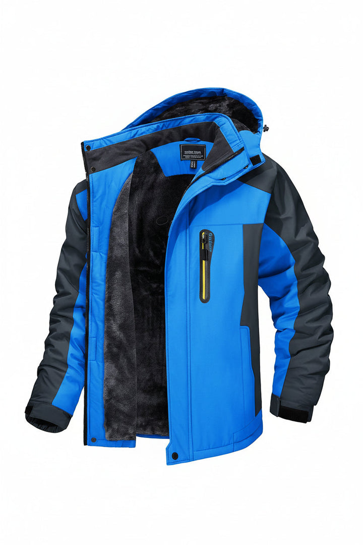 Aidan urban outdoorjacka: En vindtät & varm herr vinterjacka, perfekt som stilrent ytterplagg.