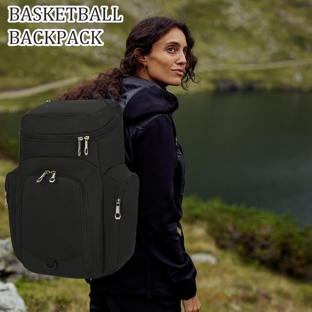 Draycor herrarnas 30L pendlarryggsäck. Vattentät & rymlig för basketutrustning & vardag.