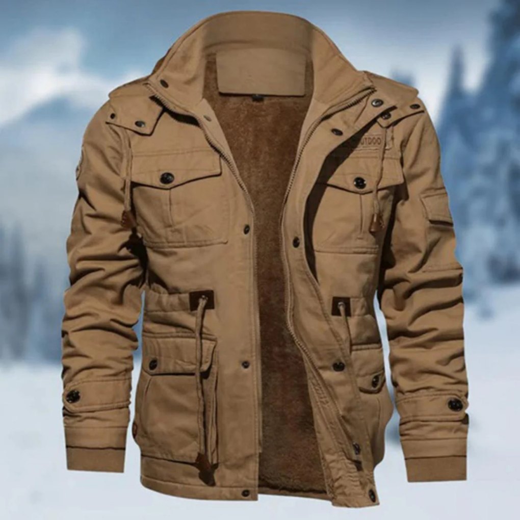 Herrarnas vattenavvisande vardagsparka George. Perfekt för höst och vinter, vindtät med urban stil.