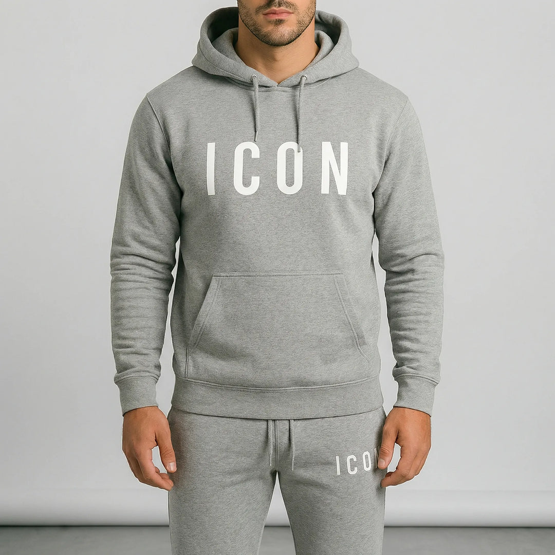 Modernt och mysigt herrset med hoodie & joggers "Callum". Perfekt för loungewear och avslappnade tillfällen.