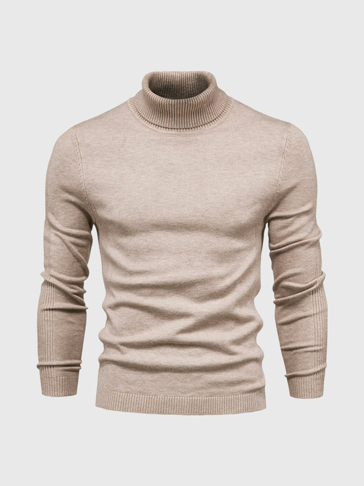 Elegant herrtröja "Mason", smalskuren passform, polokrage, idealisk för vardagsbruk.