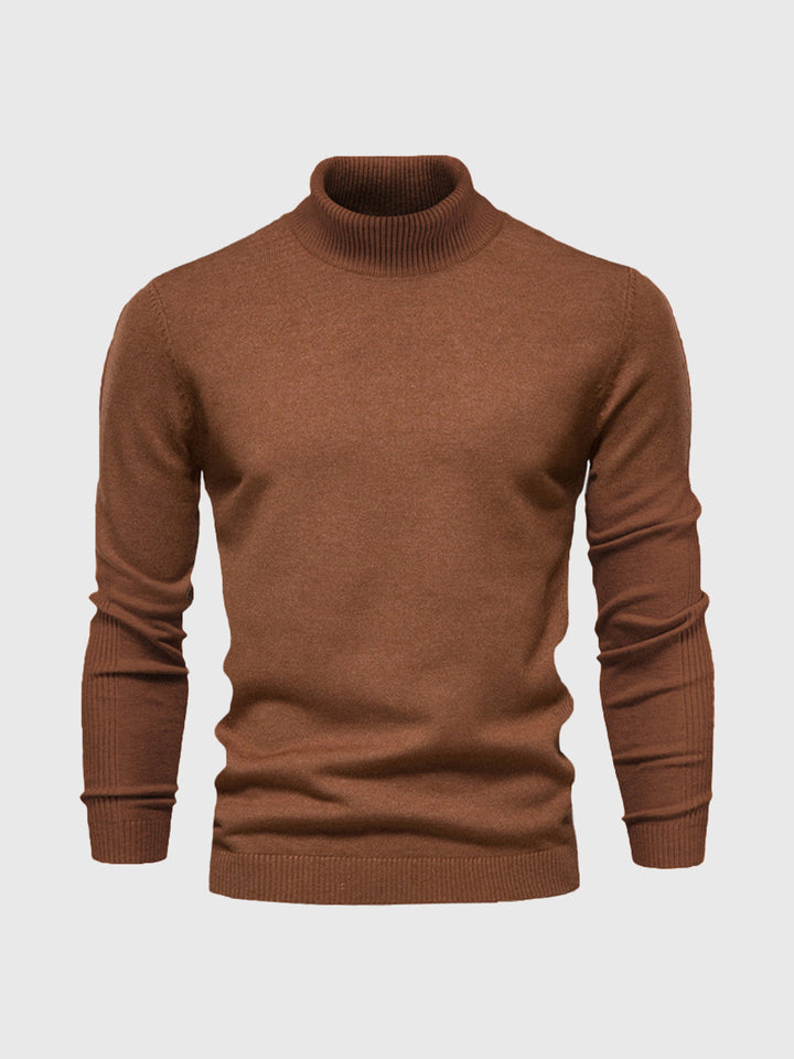 Polotröja för herrar, modell "Mason", bekväm slim fit för en sofistikerad stil.