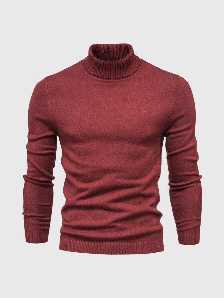 Bekväm herrpolotröja, smalskuren modell, perfekt för en elegant vardagslook.