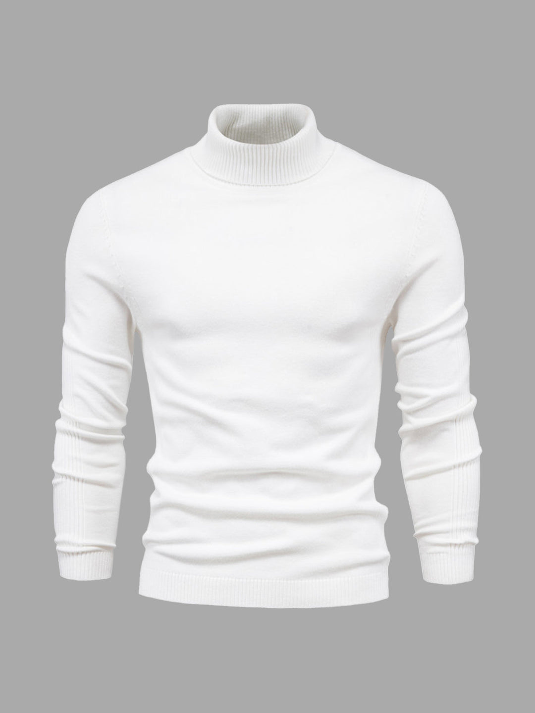 Smalskuren polotröja för män, elegant & bekväm för kontoret eller fritiden.