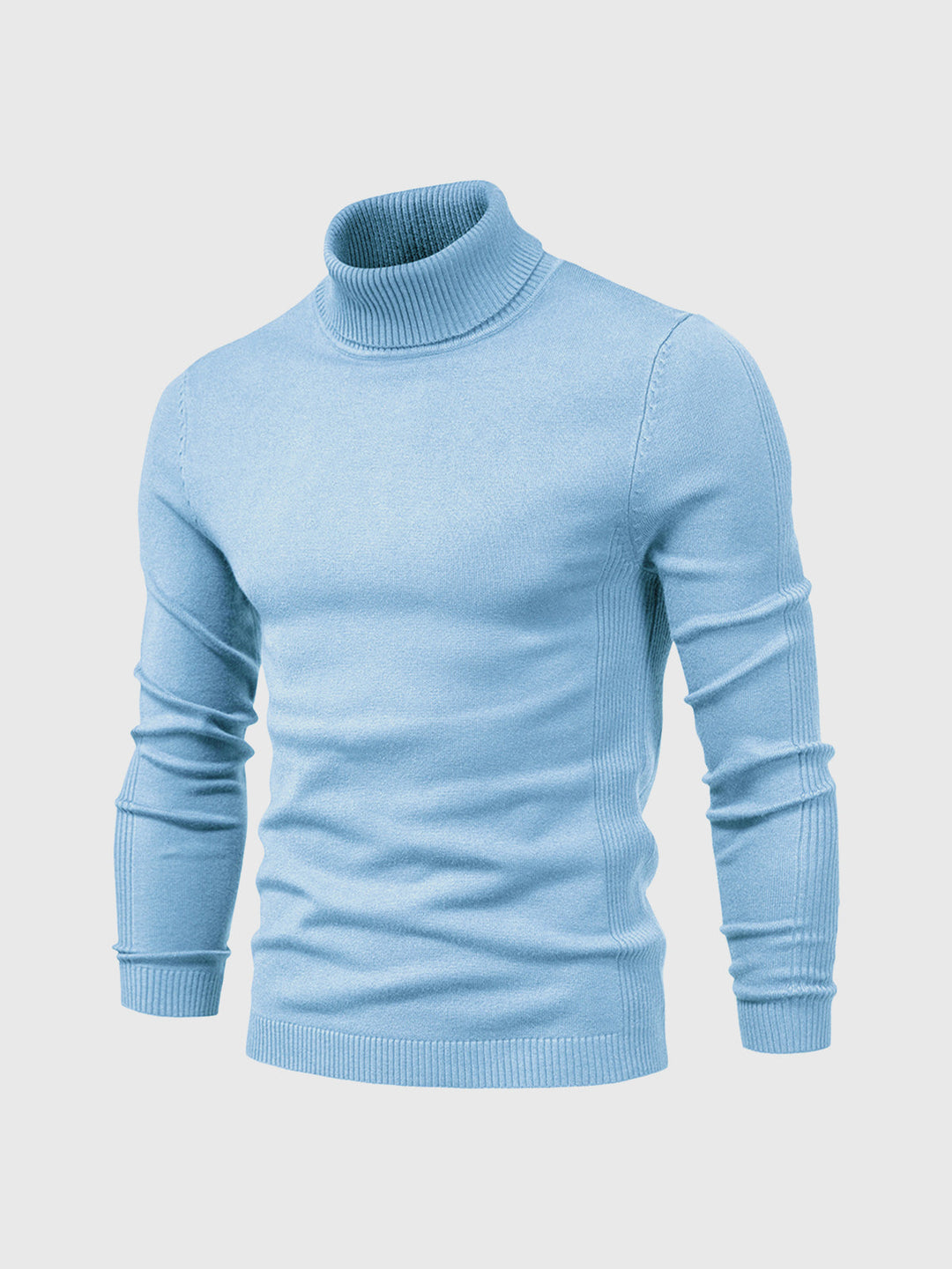 Bekväm & elegant herrpolotröja, "Mason" slim fit, långärmad för kalla dagar.