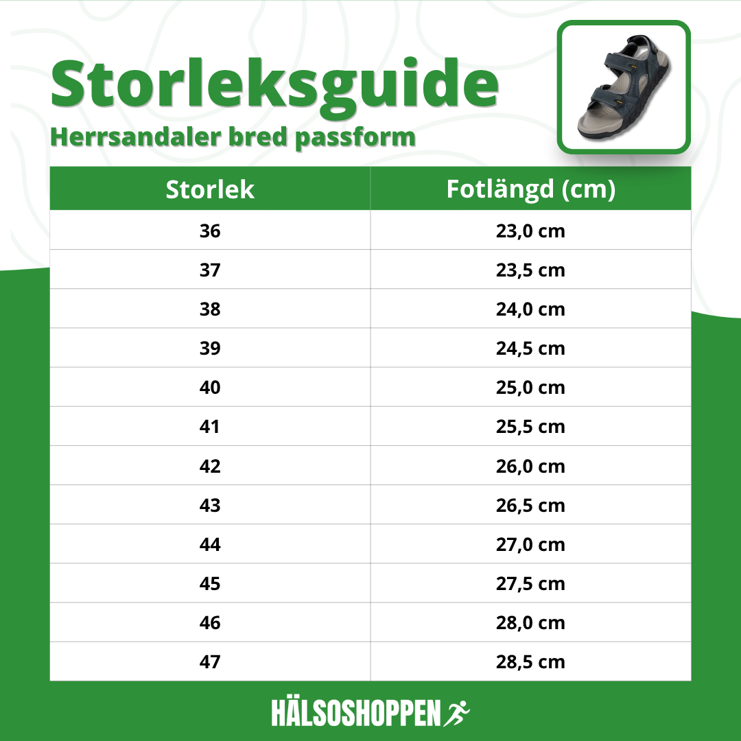 Mångsidiga bekväma herrsandaler med bred passform. Ideala för vardag, semester och avkoppling.