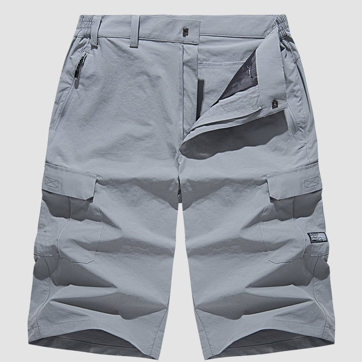 Lätta herrshorts, snabbtorkande och bekväma. Perfekta för varma sommaräventyr utomhus.