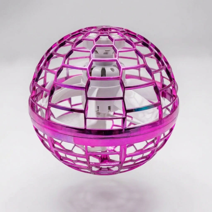 Interaktiv svävande boll och LED-leksak som flyger i luften, perfekt som presenttips till barn.
