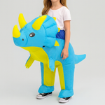Blå Triceratops