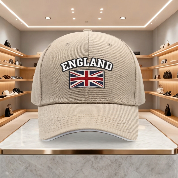 Stilren England keps i unisexmodell för sport och fritid
