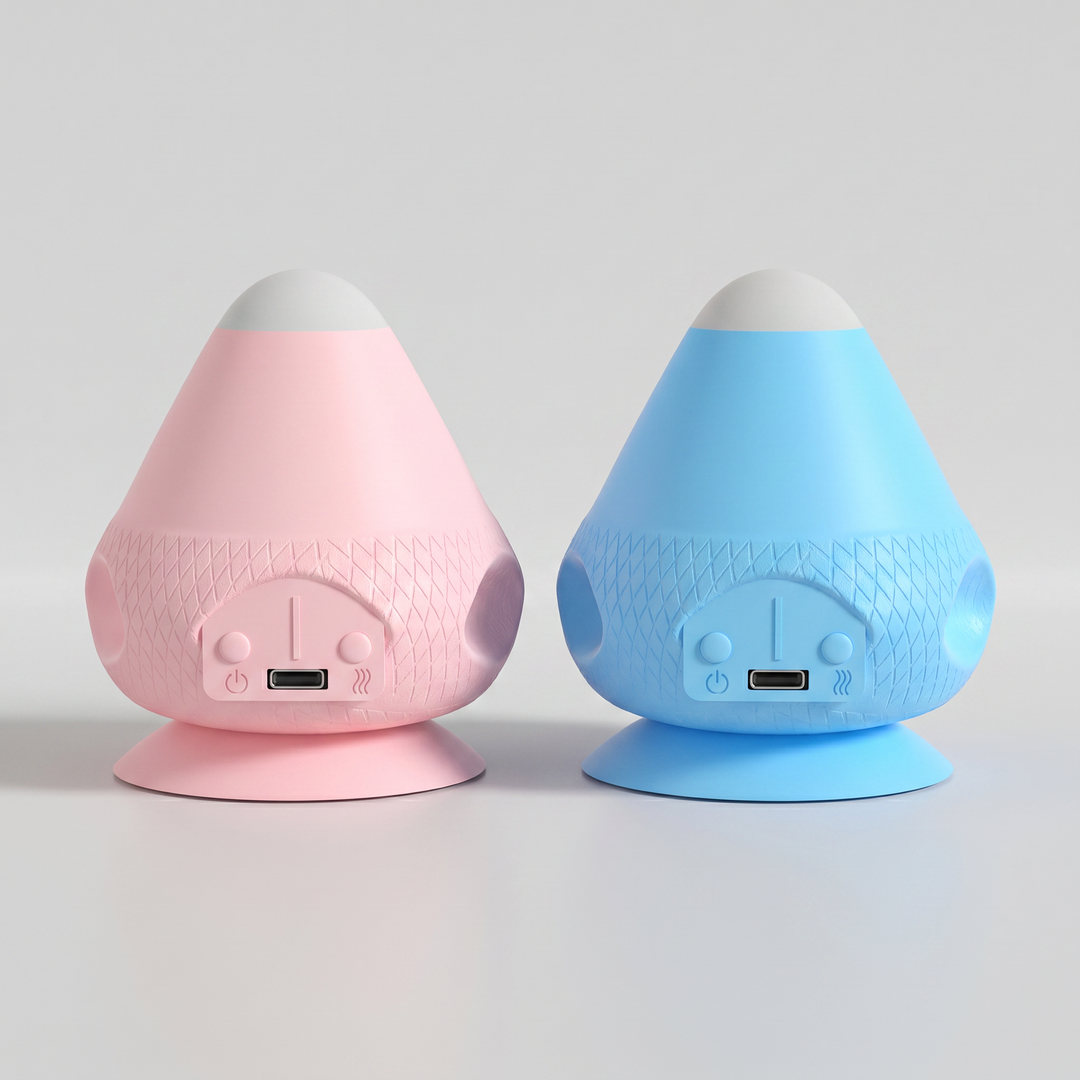 Elegant designad massageapparat för vägg som smälter in i hemmet