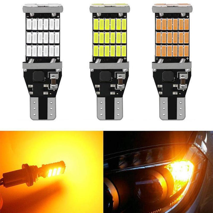 "Högkvalitativt LED bakljus för bilar med 48 SMD LED-chips, ger kraftfullt ljus och elegant design, förbättrar säkerhet."