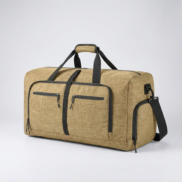 Kompakt, hopfällbar resebag från CarrySwiftly. Lätt duffelväska för enkel förvaring och smart packning.