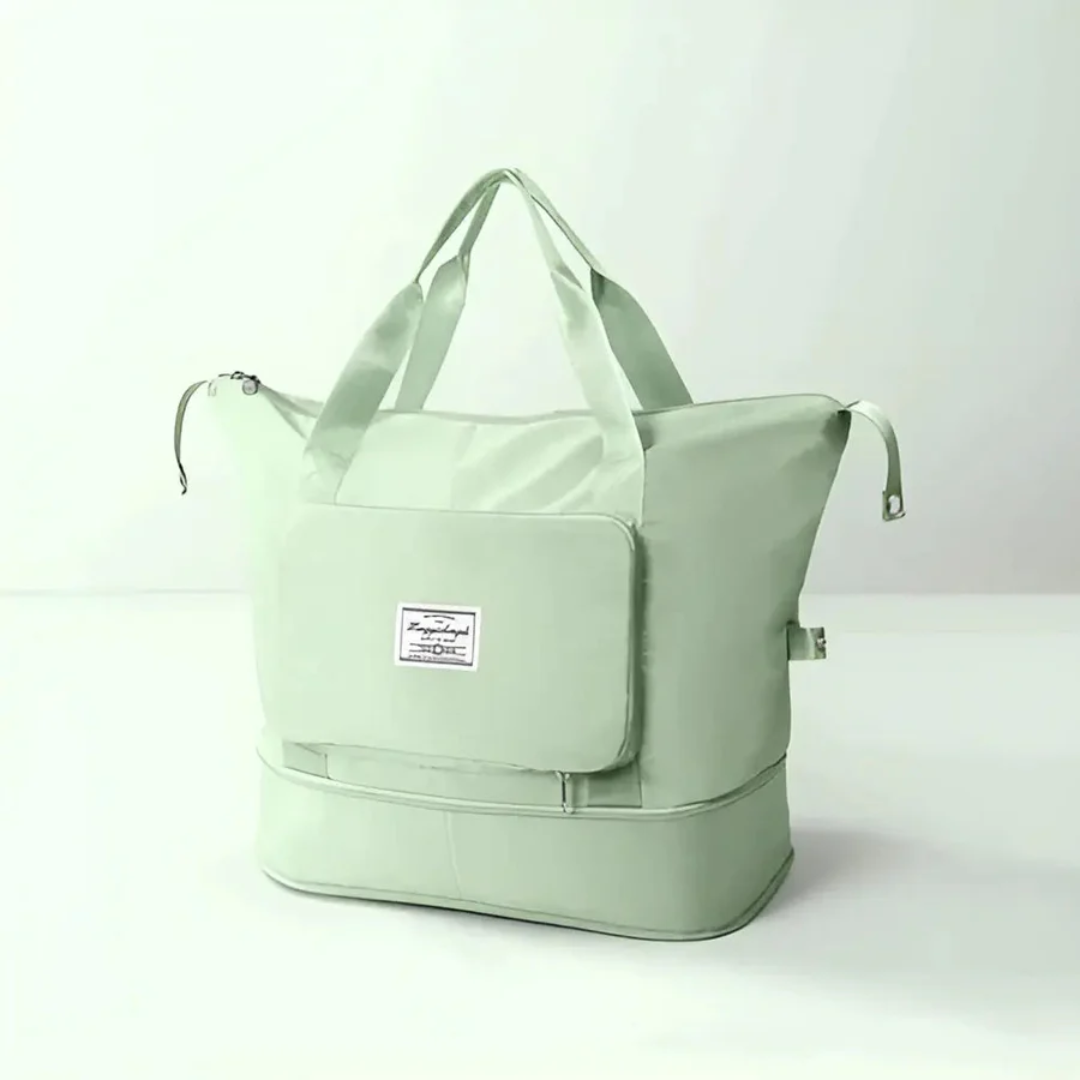 Mångsidig FlexPack väska: hopfällbar unisex resväska, perfekt som weekendväska, shopping eller extra packning.