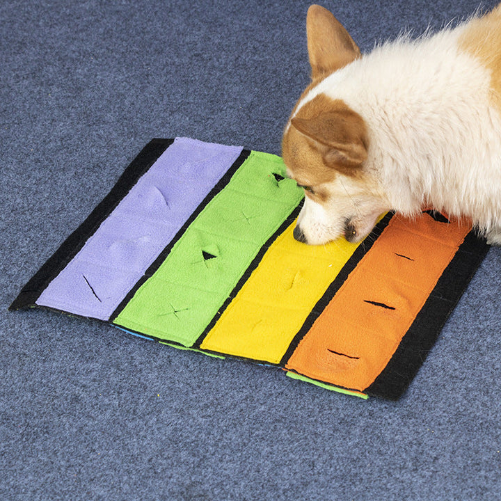 Aktiveringsleksak: Stor hund tugglematta/doftmatta som stimulerar hunden mentalt och minskar stress.