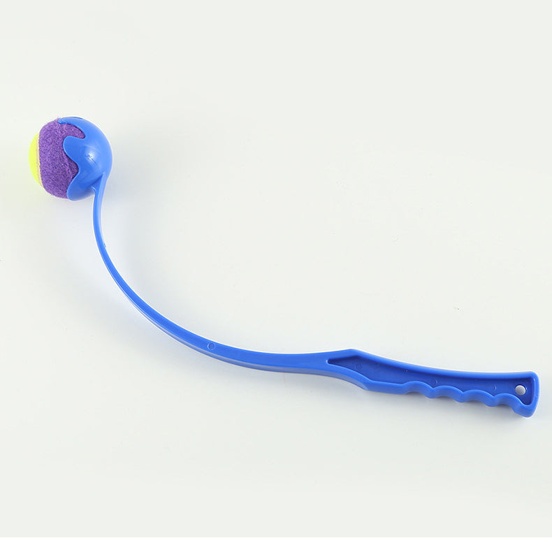 Mångsidig kastleksak för husdjur, lämplig för både inomhus- och utomhuslek. Med bekvämt ergonomiskt handtag.