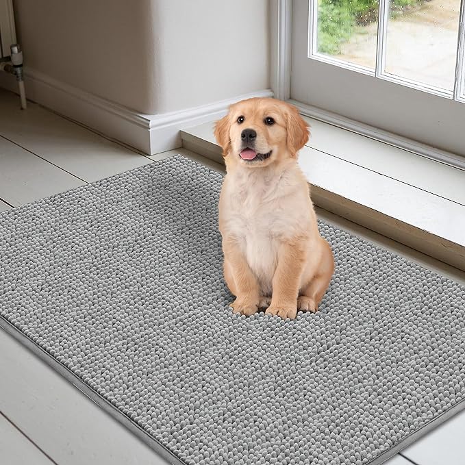 Hundmatta för smutsiga tassar. Absorberande matta som håller hallen ren och fräsch från lera och smuts.