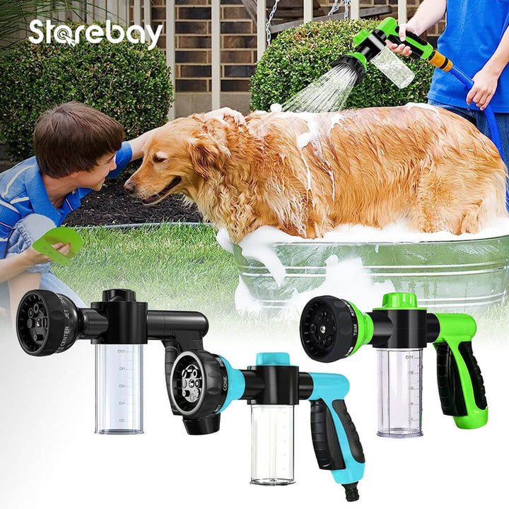 Hundschampo spray för effektiv rengöring som främjar glansig och frisk päls. Idealisk för pälsvård.